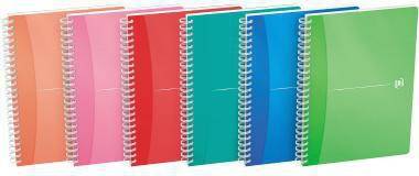 OXFORD 112042240 Oxford Spiralbuch Office My Colours 100102483 DIN A5 kariert