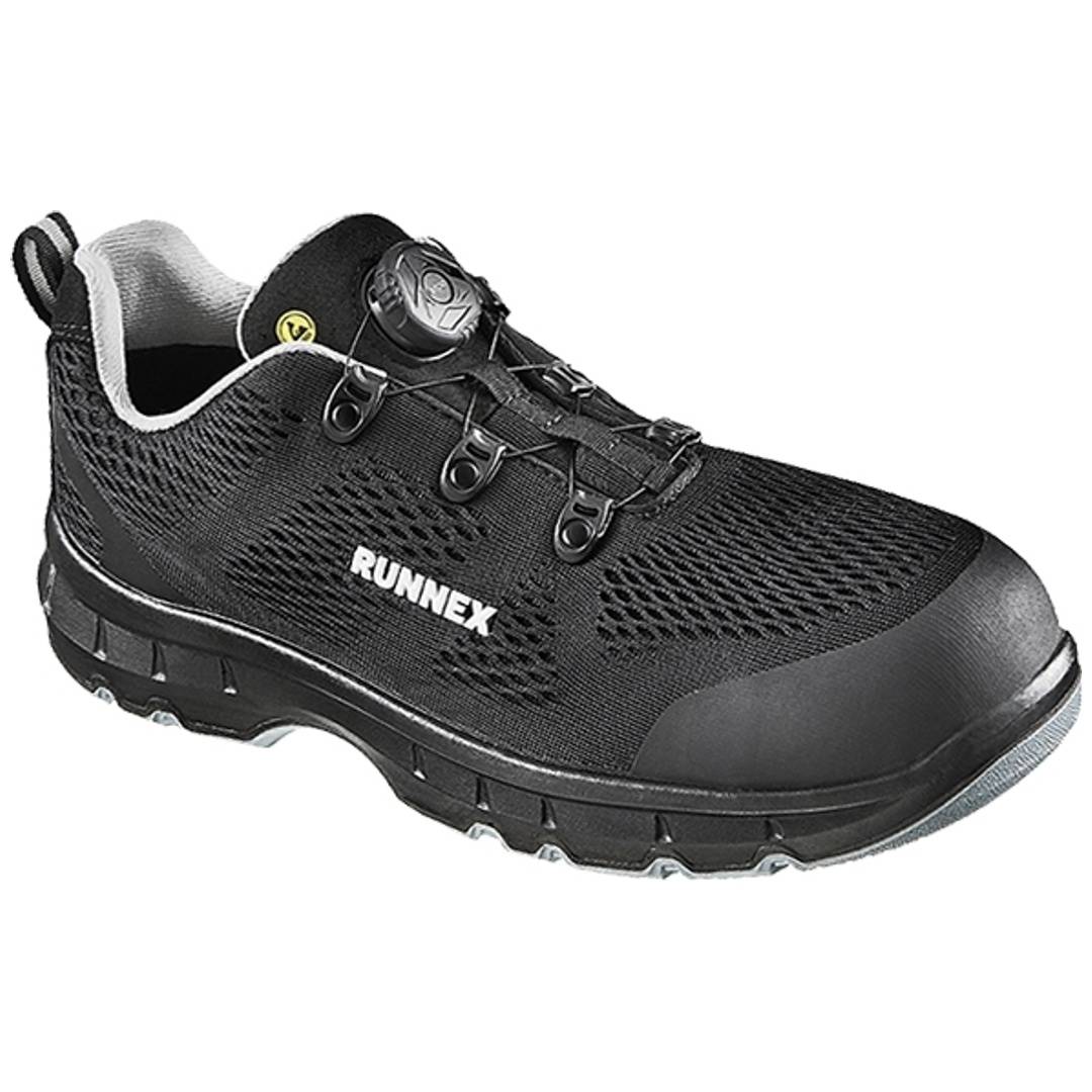 BIG Arbeitsschutz RUNNEX Sicherheitshalbschuh atop FlexStar 5190 S1PS ESD Gr. 38 schwarz/grau