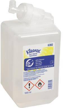 KLEENEX 494004400 Kleenex Handdesinfektions gel 6382 mit Alkohol 1l Der Kleen