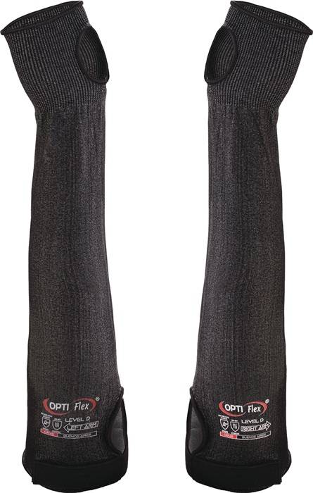 OPTIFLEX 845 Armschützer BUENOS AIRES 45cm schwarz-melange EN388/EN407 PSA II OP