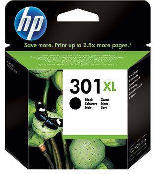HP 101009490 HP Tintenpatrone CH563EE 301XL 8ml schwarz Diese Druckpatronen b