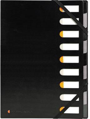 EXACOMPTA 125133190 Exacompta Ordnungsmappe E xactive 55334E 9Fächer sc hwwarz