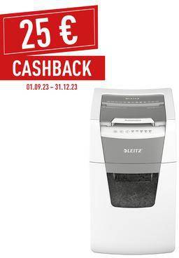 LEITZ 760006200 Aktenvernichter Leitz IQ Autofeed Office 150 P-4 Papier Heftklam