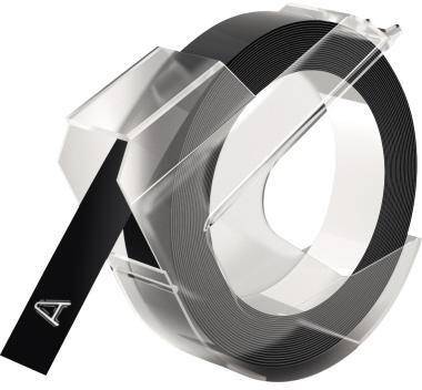 DYMO 124397290 DYMO Prägeband 520109 9mm x3m sk Kunststoff glänzen d schwarz U