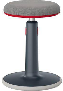 LEITZ 800240380 Leitz Sitzhocker Ergo Cos y 65180089 grau Der Leitz Ergo Akti