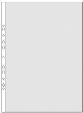 VELOFLEX 126197003 Veloflex Prospekthülle 43 33001 A3 Euro-Lochung PP gk 10 St./