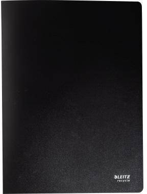 LEITZ 125020190 Leitz Sichtbuch Recycle 4 6760095 A4 20Hüllen schwa rz Umweltf