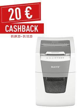 LEITZ 760006600 Leitz Aktenvernichter IQ Small Office 100 P-4 8011 0000 Vollau