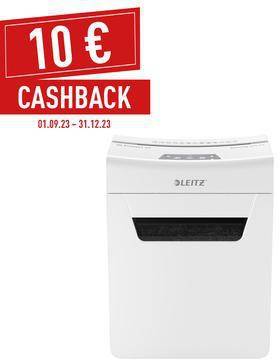 LEITZ 760008700 Aktenvernichter Leitz IQ 8X Protect Premium P-4 Papier Heftklamm