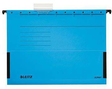 LEITZ 122011650 Leitz Hängetasche ALPHA 1 9860035 A4 Karton blau 25 St./Pack.
