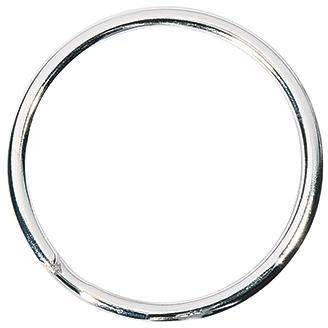 WEDO 179209500 WEDO Schlüsselring 262302 5 25mm Metall silber 100 St./Pack. WE