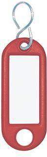 WEDO 179209930 WEDO Schlüsselanhänger 26 2803402 rot 100 St./Pack. Mit S-Hake