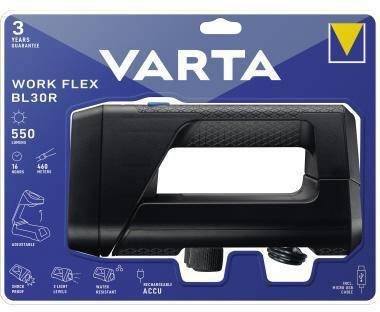 VARTA 481106200 Varta Arbeitsleuchte Work Flex BL 30 R 18684101401 Wiederaufl