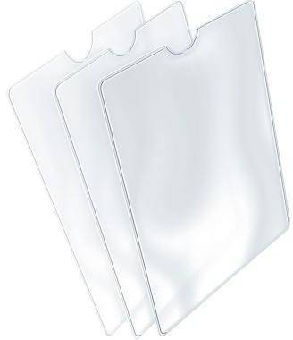 HERMA Ausweishülle 5018 85x125mm PP tr 25 St./Pack.