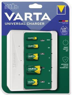 VARTA 190223400 Varta Akkuladegerät 57658 101401 VARTA Universal Charger Lade