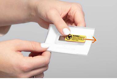 DURABLE 124028603 DURABLE Namensschild 8260 19 90x54mm tr 10St. Magnetschilde