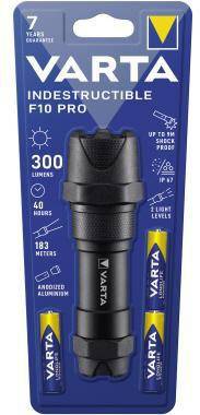 VARTA 870006400 Varta Taschenlampe Indest ructible F10 Pro 18710101 421 LED Di