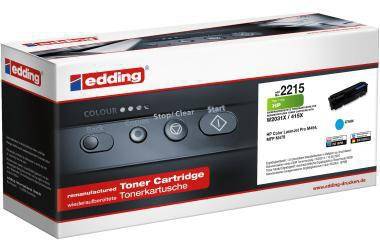 EDDING 102365950 edding Toner 18-2215 wie HP W2031X cyan edding Toner kein Or