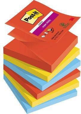 POST-IT 111016999 Post-it Haftnotiz R330-6S S-PLAY 76x76mm 90Blatt 6S t. Post-