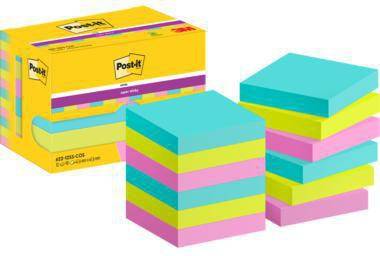 POST-IT 111670592 Post-it Haftnotiz 622-12S S-COS 47,6x47,6mm 90Bl so rt 12St