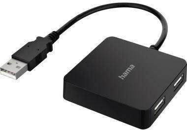 HAMA 780255900 Hama USB-Hub 00200121 4Po rts Zum Verbinden von PC · Notebook
