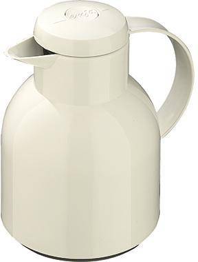 EMSA 439061001 EMSA Isolierkanne Samba Q uick Press 504229 1l weiß Die perfek