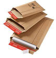 Colompac Versandtasche Wellpappe CP010.01 150x250mm br 100 St./Pack.