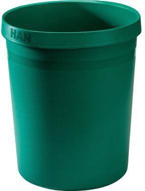 HAN 435000960 HAN Papierkorb KARMA 1819 8-05 18Liter Kunststoff ö ko-grün Ein