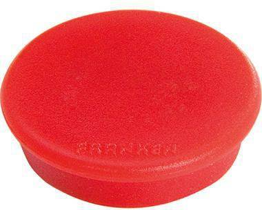 FRANKEN 152004330 Franken Magnet HM10 01 13 mm rot 10St Haftmagnete zum Anhef