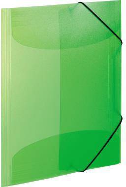 HERMA 127024062 HERMA Sammelmappe 19508 A 4 PP transluzent h.gn 3 S t./Pack. A
