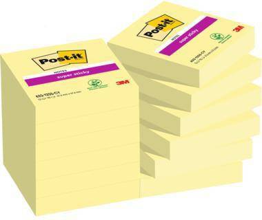 POST-IT 111670610 Post-it Haftnotiz 622-12S SCY 47,6x47,6mm 90Bl ge 1 2St Verp