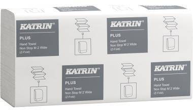 KATRIN 446019801 Katrin Papierhandtuch Plu s Non Stop M2 wide 61587 2lg. ws 2.40