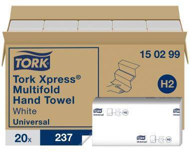 TORK 446002601 Tork Papierhandtuch 15029 9 21,3x23,4 2lagig ws 4.7 40 Bl./Pack.