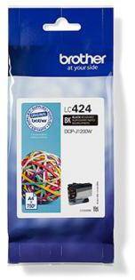 BROTHER 101037690 Brother Tintenpatrone LC4 24BK schwarz Brother Tintenpatron