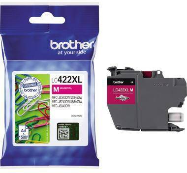 BROTHER 101052530 Brother Tintenpatrone LC4 22XLM 1.500Seiten magenta Brother