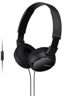 SONY 785055290 Sony Kopfhörer MDR-ZX110A PB On-Ear Headset schwarz Erleben Si