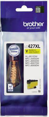 BROTHER 101007610 Brother Tintenpatrone LC4 27XLY 5.000Seiten gelb Brother Ti