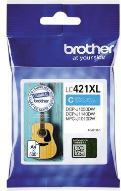 BROTHER 101051250 Brother Tintenpatrone LC4 21XLC 500Seiten cyan Brother Tint