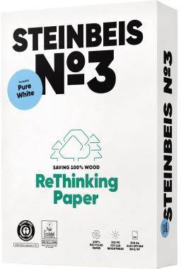 STEINBEIS 110019801 Steinbeis Kopierpapier No .3 ISO 90 K1601666080A A4 500Bl.
