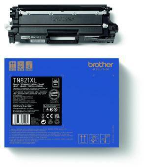 BROTHER 102366290 Brother Toner TN821XLBK 1 2.000Seiten schwarz Brother Toner