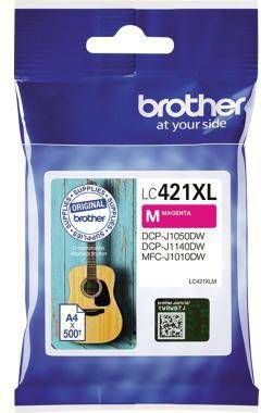 BROTHER 101051230 Brother Tintenpatrone LC4 21XLM 500Seiten magenta Brother T