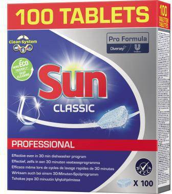 SUN 495022800 SUN Spülmaschinentabs Cla ssic 8710447466919 100 St ./Pack. Grün