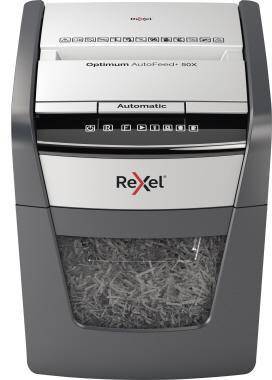 REXEL 760004000 Aktenvernichter Rexel® Optimum AutoFeed+ 50X P-4 Papier Heftklam