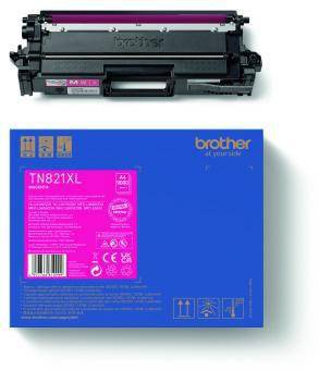 BROTHER 102366230 Brother Toner TN821XLM 9. 000Seiten magenta Brother Toner O