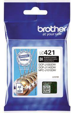 BROTHER 101038190 Brother Tintenpatrone LC4 21BK 200Seiten schwarz Brother Ti