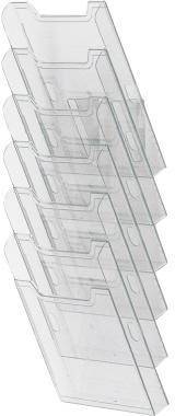 EXACOMPTA 135012200 Exacompta Wandprospekthal ter 64758D A4 hoch 6Fäche r transp
