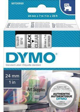 DYMO 124181000 DYMO Schriftbandkassette D1 S0720920 24mmx7m sw au f tr DYMO® D
