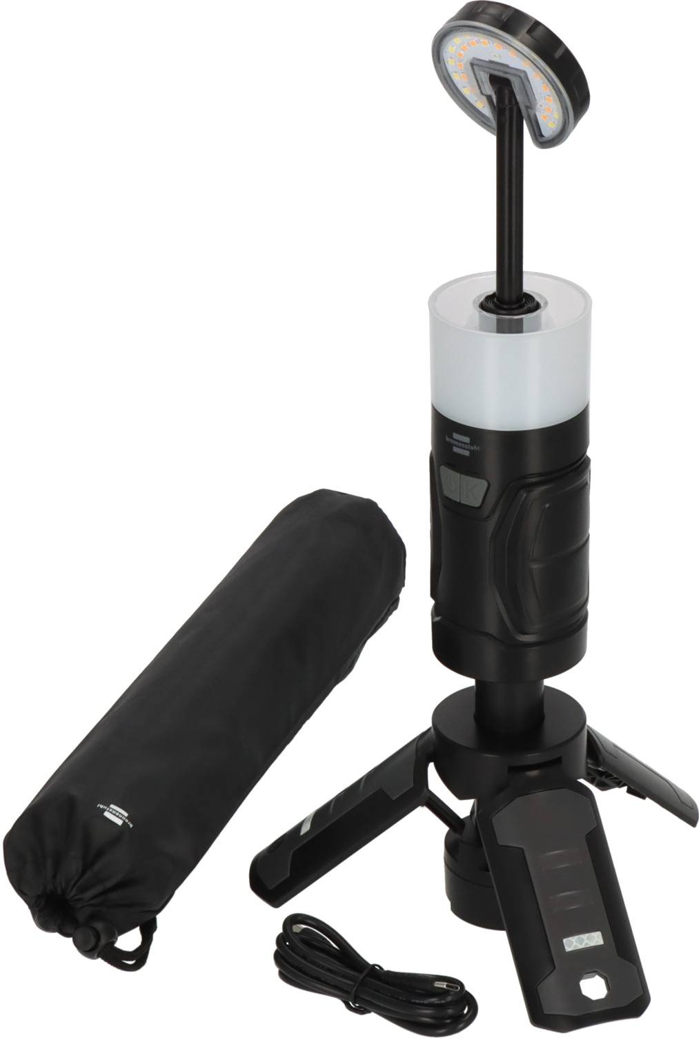 Brennenstuhl Akku LED Outdoor Lampe UL 400 AT (Campinglampe mit 400lm, IP44