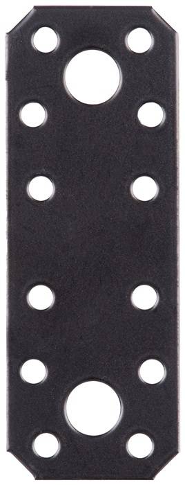 Flachverb.EN 14545 L.96mm B.35mm S.2,5mm STA schwarz ku.-besch.GAH