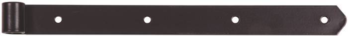 Ladenband L.400mm STA schwarz kunststoffbeschich.gerundet GAH